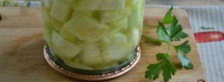 кабачки в чесночном соусе на зиму. Шаг 11