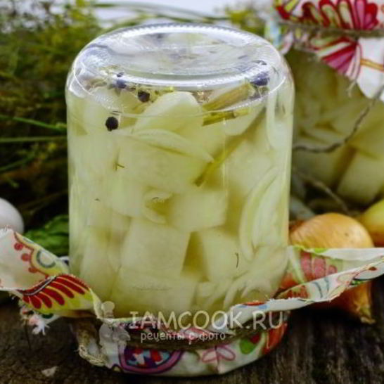 Рецепт капусты кольраби на зиму