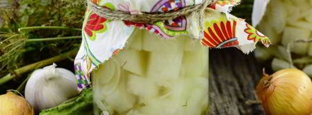 капуста кольраби на зиму. Шаг 9