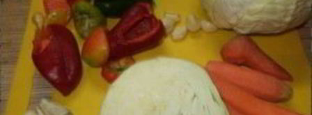 капуста с хреном на зиму. Шаг 3