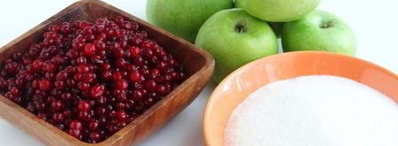 компот из брусники с яблоками на зиму. Шаг 4