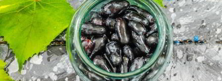 компот из черного винограда на зиму. Шаг 8