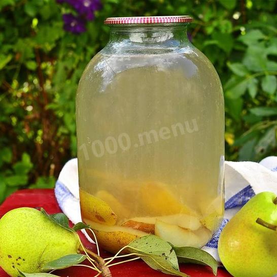 Рецепт компота из груш с лимонной кислотой