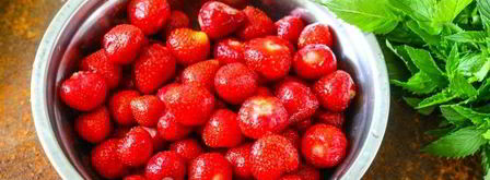 компот из клубники с мятой на зиму. Шаг 5