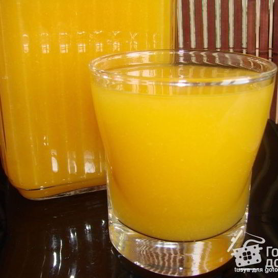 Рецепт компота из кураги с мякотью