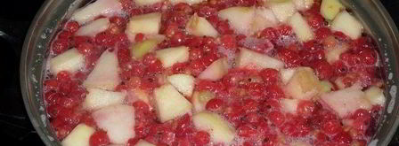 компот из персиков и красной смородины. Шаг 6