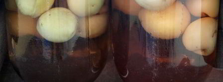 компот из персиков на зиму. Шаг 7