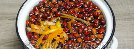 компот из шиповника. Шаг 4