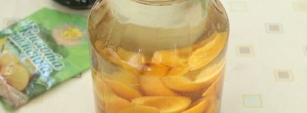 компот из сливы и абрикоса на зиму. Шаг 7