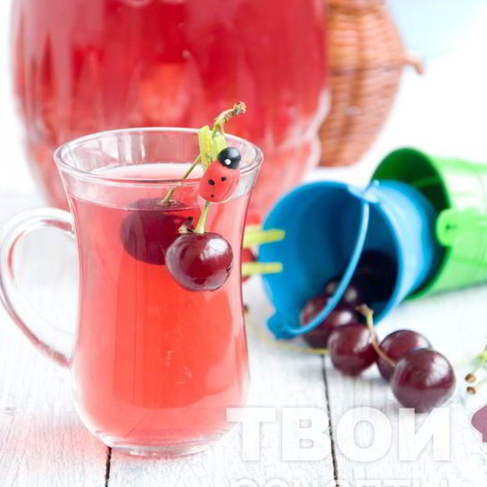 Рецепт компота из вишни