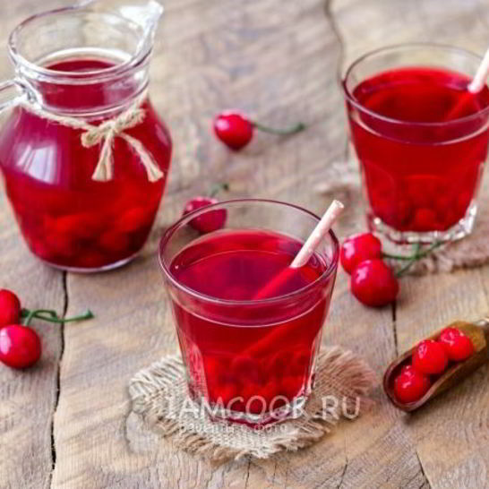 Рецепт компота из замороженной вишни