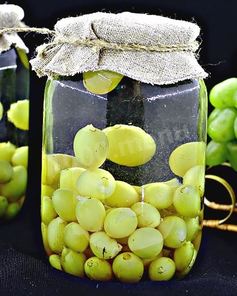 Компот из зеленого винограда