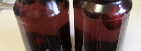 сливовый компот с косточками на зиму. Шаг 12