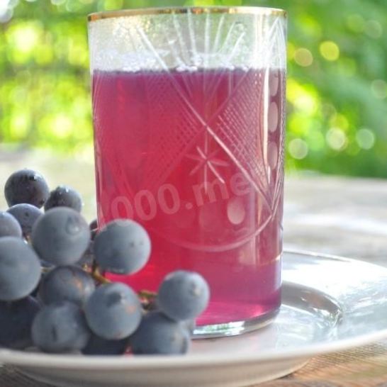 Рецепт виноградного компота из изабеллы