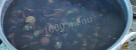 виноградный компот из изабеллы. Шаг 5