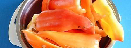 лечо из болгарского перца с томатной пастой. Шаг 7