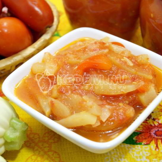 Рецепт лечо из кабачков в мультиварке