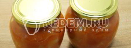 лечо из кабачков в мультиварке. Шаг 12