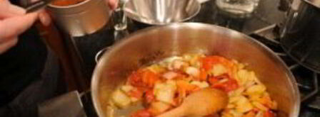 лечо из перца и лука. Шаг 11