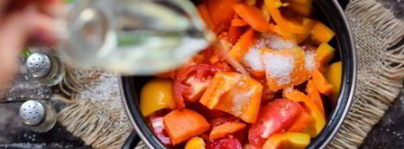 лечо из перца и моркови на зиму. Шаг 9