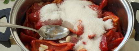 лечо из перца на зиму. Шаг 9