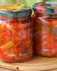 Лечо помидоры огурцы