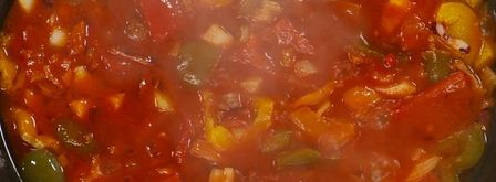 лечо с брынзой. Шаг 7