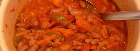 лечо с фасолью. Шаг 5