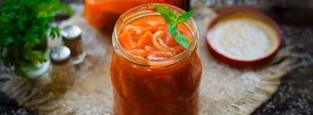 лечо с морковью и томатной пастой. Шаг 12