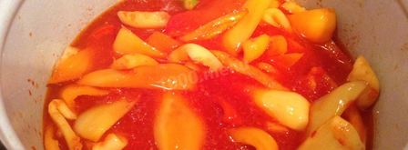 лечо с перцами на зиму. Шаг 6