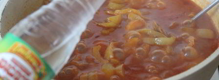 лечо с шампиньонами. Шаг 8