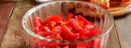 лечо с томатным соком. Шаг 6