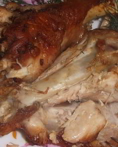 Плечо индейки жареное