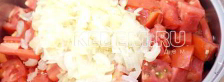 сладкое лечо. Шаг 8