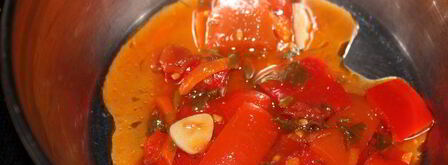 утиная грудка, тушеная в лечо. Шаг 4