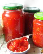 Ленивая томатная заготовка