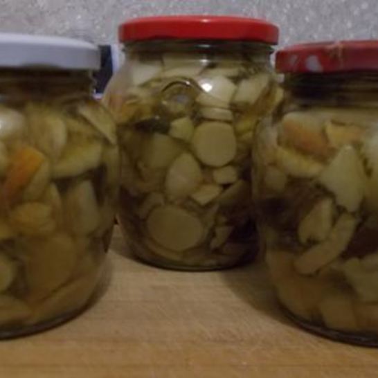 Рецепт белых грибов маринованных
