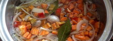 быстрые маринованные шампиньоны с овощами. Шаг 8