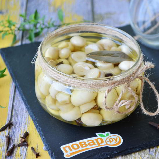 Рецепт грибов, маринованных с гвоздикой