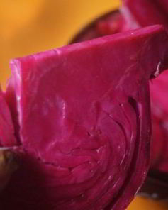 Капуста по-грузински со свеклой