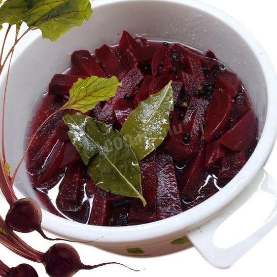 Рецепт маринованной свеклы острой