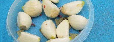 маринованный чеснок. Шаг 4