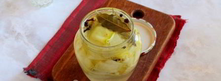 маринованные кабачки слайсами на зиму. Шаг 9