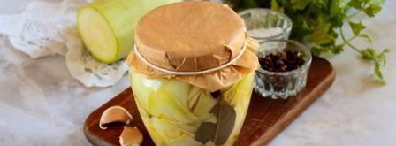 маринованные кабачки слайсами на зиму. Шаг 10