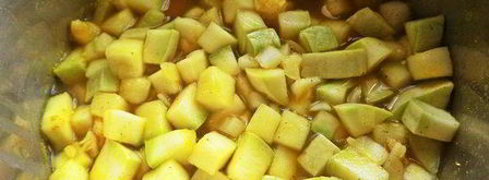 маринованные кабачки в карри. Шаг 12