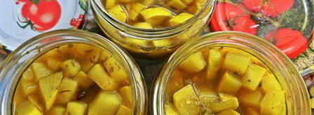 маринованные кабачки в карри. Шаг 17