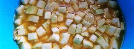 маринованные кабачки в карри. Шаг 9