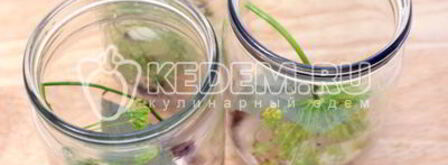 маринованные огурцы с патиссонами. Шаг 4