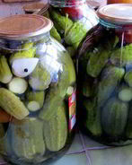 Огурцы маринованные