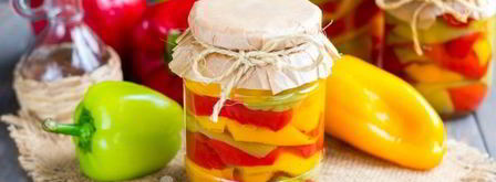 перец маринованный в масле. Шаг 15